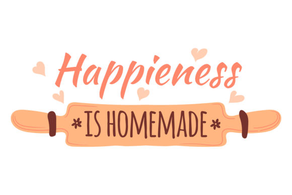Happiness is Homemade. Kitchen Graphics