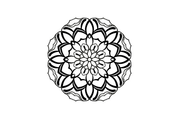 Mandala Decorative Style Flower: Graphics & Illustrations for Creative Design