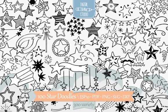 Star Doodles Constellation, Garland Graphics